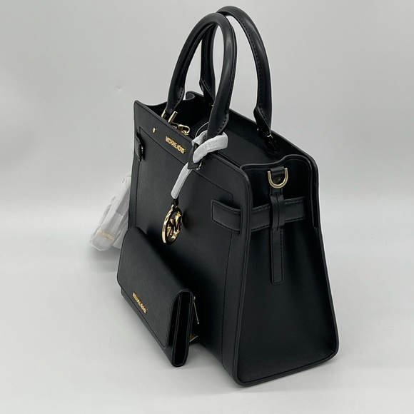 Michael Kors Medium Rayne Satchel & Trifold Wallet - Picture 5 of 12